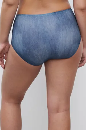 Chantelle C11D70 A21 Blue denim print