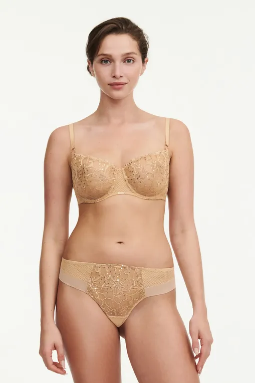 Трусы Chantelle C12Q90 0CK Toffee Sequins