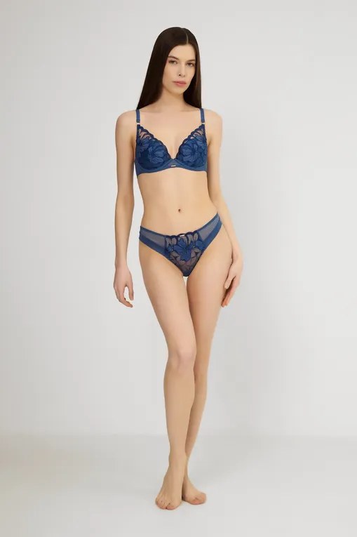 Трусы Chantelle C12Q90 A54 Jeans Blue denim