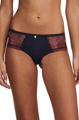 Chantelle C16Q40 0M8 Black flowers multicolor