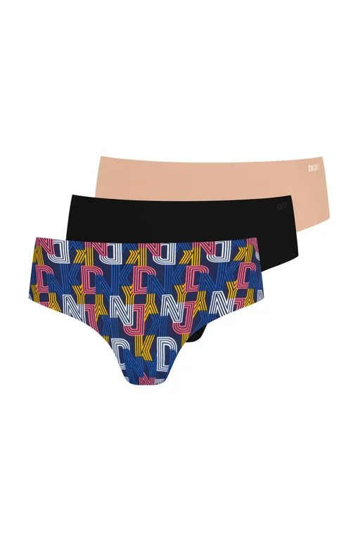 Трусы DKNY DK5028BP3 I929Y Black/Glow/Striped