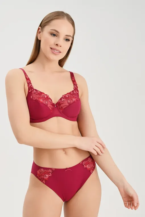 Трусы Felina 211287 713 Red Berry