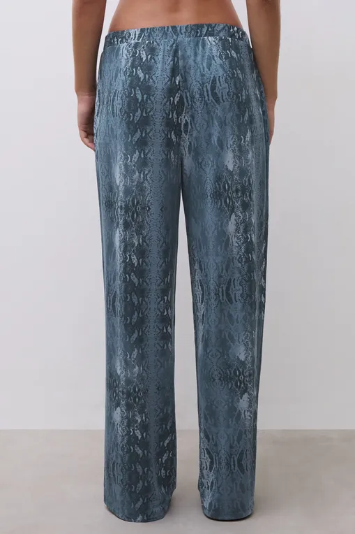 Брюки домашние Chantelle C15UE0 A64 Jeans snake print