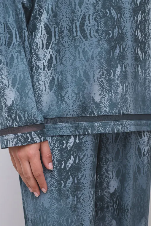 Брюки домашние Chantelle C15UE0 A64 Jeans snake print