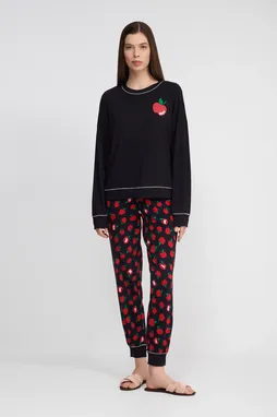 DKNY YI90025 006 Black Label Print