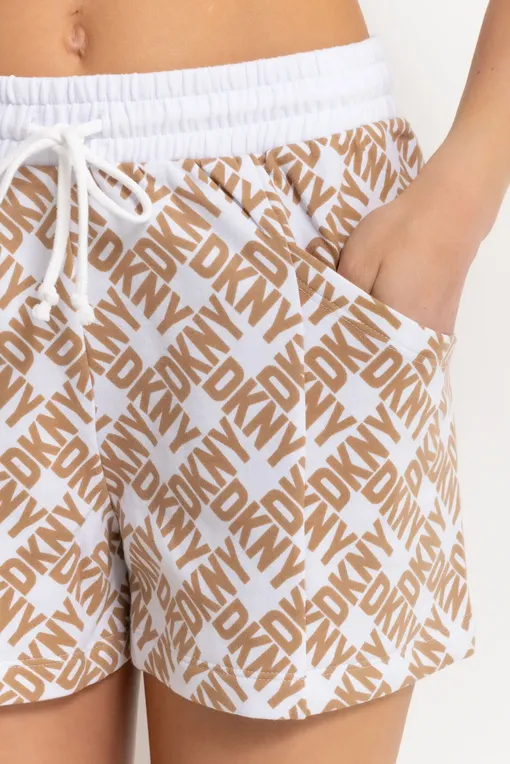 Шорты домашние DKNY YI2522654 101 Wht/Prt