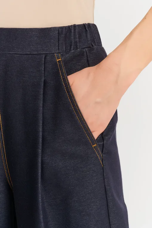 Шорты MM by MaxMara TEXAS 251678102 003 NAVY