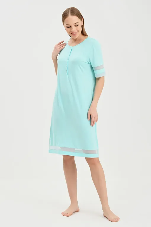 Сорочки Luna di Seta VLST60983 9221 WATERLILY