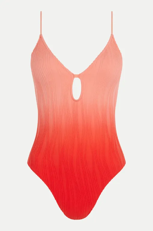 Купальники Chantelle C12VUA 0XS Orange Tie & dye