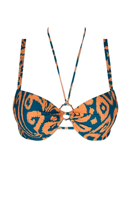 Купальники Antigel EBB4338 IKAT VERT ORANGE