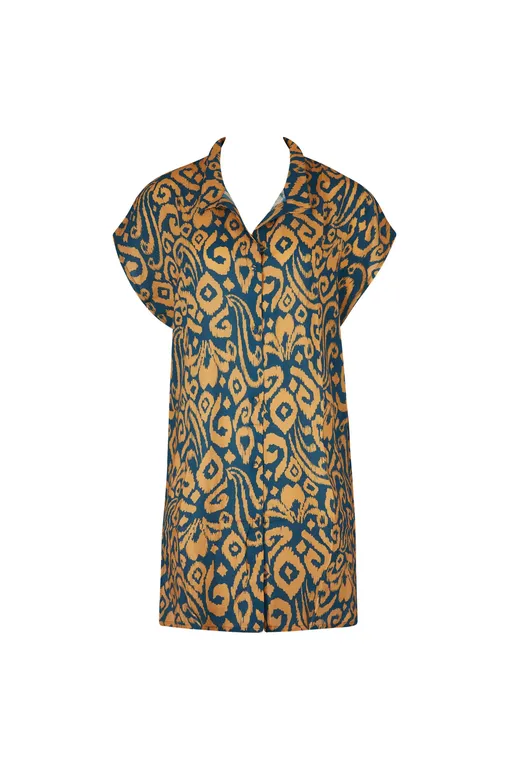 Туники Antigel ESB2138 IKAT VERT ORANGE