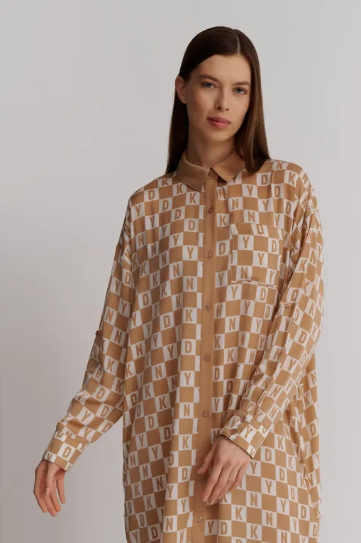 Халаты DKNY YI20019 252 Frappe Heath Plaid