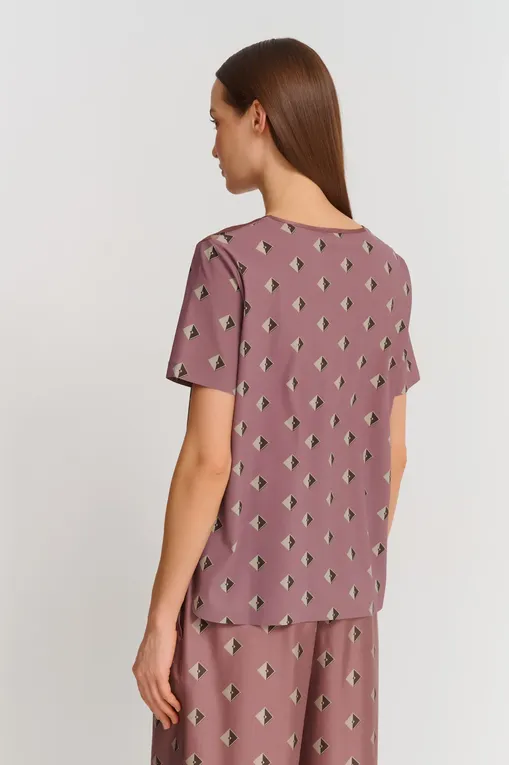 Блузки MM by MaxMara LINA 251694108 003 MAUVE