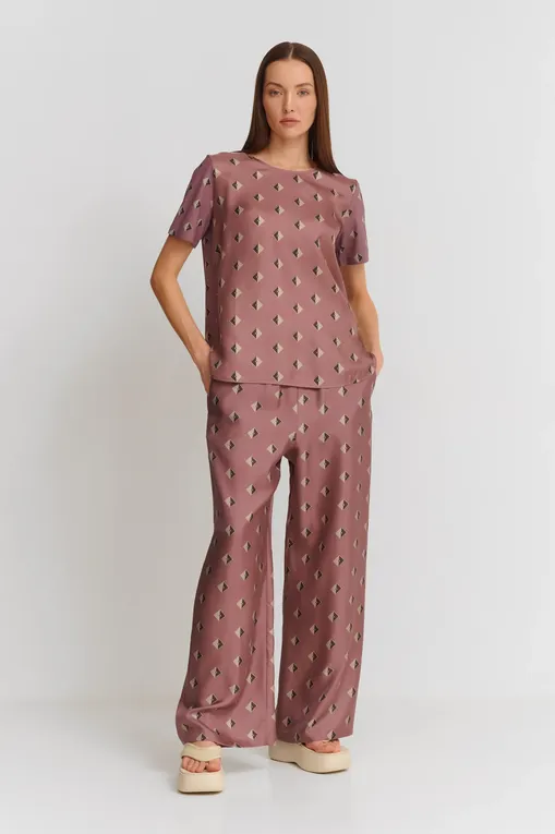 Блузки MM by MaxMara LINA 251694108 003 MAUVE