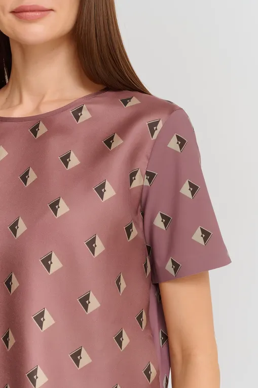 Блузки MM by MaxMara LINA 251694108 003 MAUVE