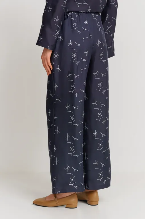 Брюки MM by MaxMara BOA 251613102 004 NAVY