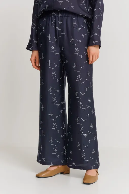 Брюки MM by MaxMara BOA 251613102 004 NAVY