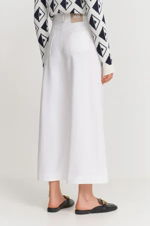 MM by MaxMara FAUSTO 251678103 001 OPTICAL WHITE