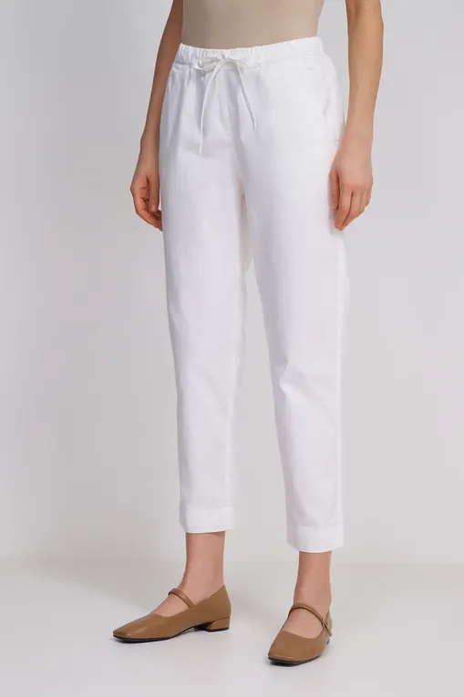 Брюки MM by MaxMara MARA 251613103 003 WHITE