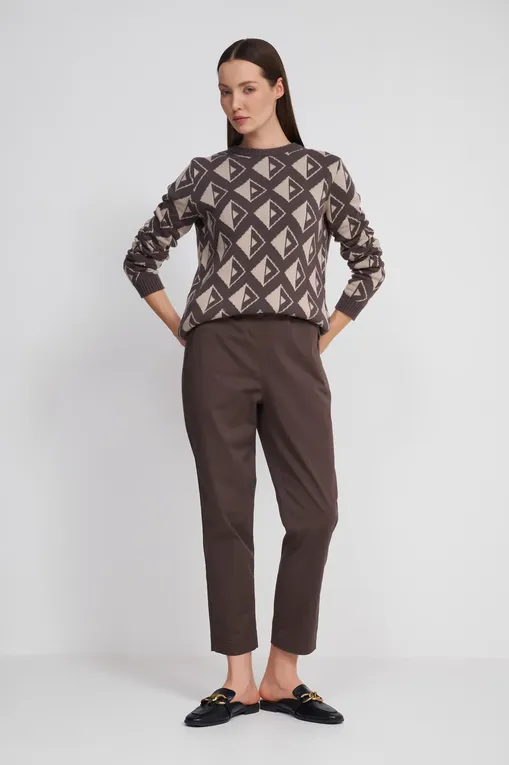 Брюки MM by MaxMara MARA 251613103 004 MUD