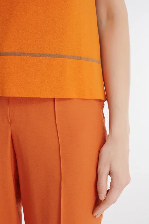 Джемперы Caterina Leman SV2192 17V03 ARANCIO/TABACCO