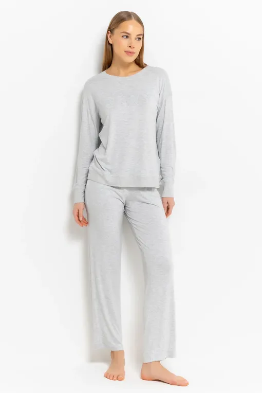 Лонгсливы DKNY YI3419330 037 Lt Grey