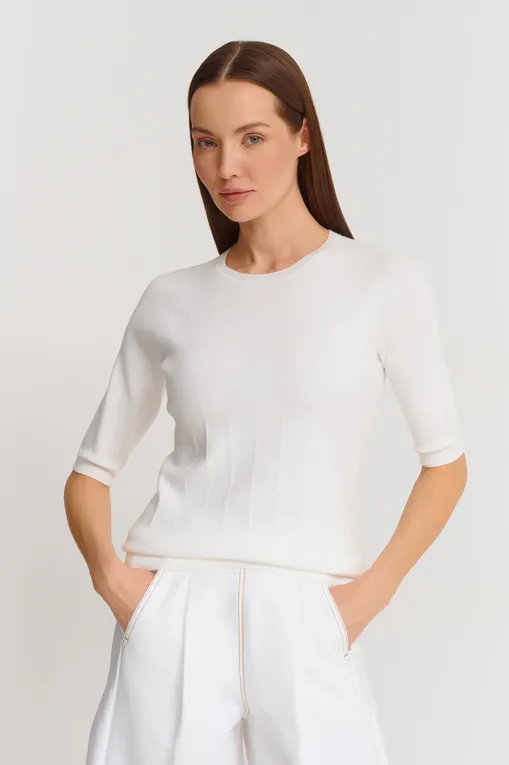 Джемперы MM by MaxMara NOSTOC 251636104 004 WHITE