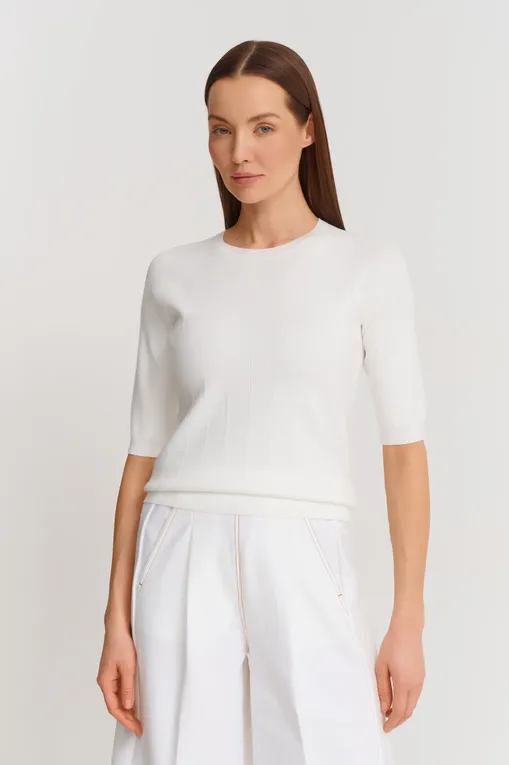 Джемперы MM by MaxMara NOSTOC 251636104 004 WHITE