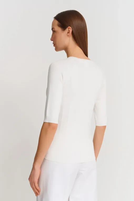 Джемперы MM by MaxMara NOSTOC 251636104 004 WHITE
