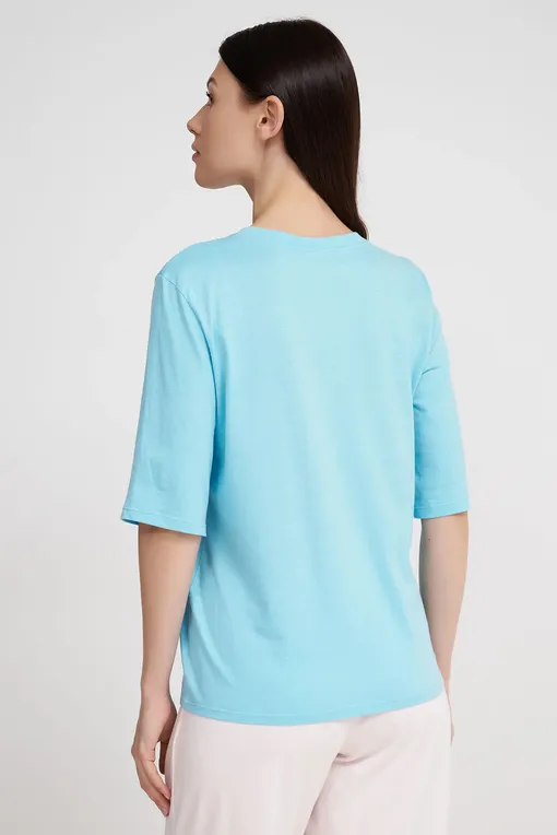 Футболки Calida 14195 565 blue topaz