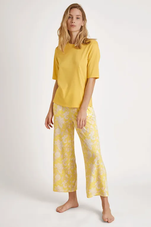 Футболки Calida 14195 028 golden cab yellow