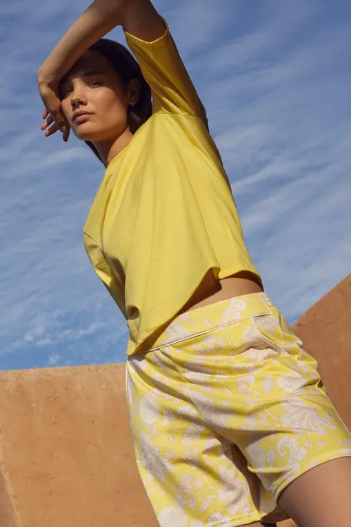 Футболки Calida 14195 028 golden cab yellow