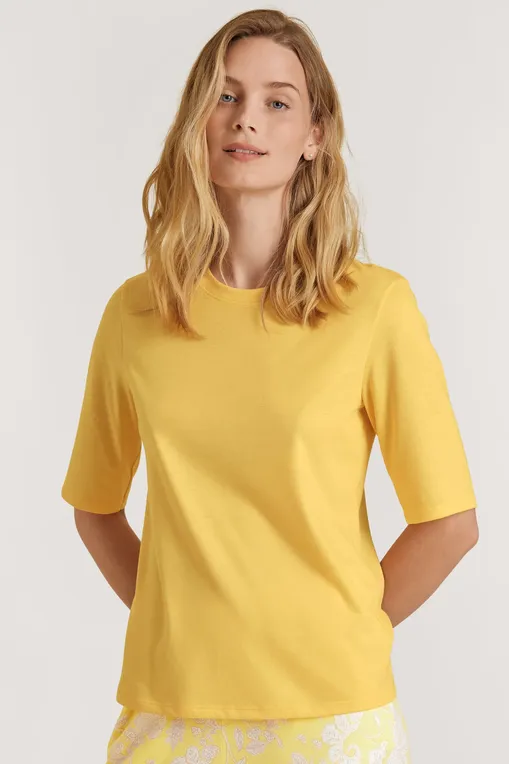 Футболки Calida 14195 028 golden cab yellow