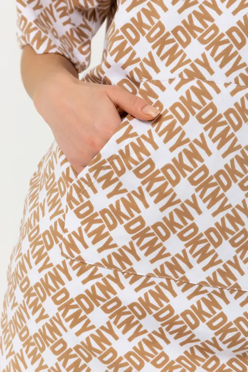 Платья домашние DKNY YI2322654 101 Wht/Prt