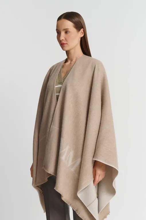 Пончо MM SALOON 251673102 001 SAND