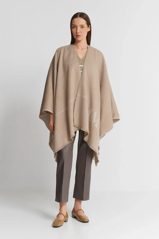 Пончо MM SALOON 251673102 001 SAND