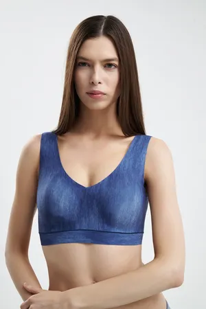 Chantelle C11D10 A21 Blue denim print