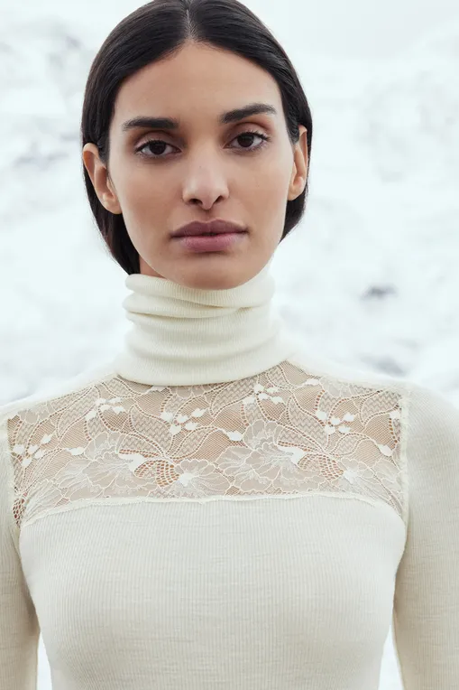 Водолазки Calida 15851 904 charm cream