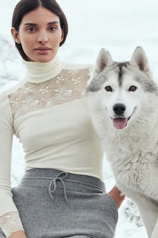 Водолазки Calida 15851 904 charm cream